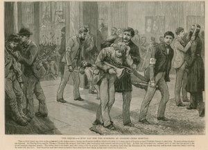 El motín en Trafalgar Square: La secuela - un día ocupado para los cirujanos en el Hospital de Charing Cross de English School