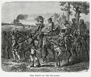 El levantamiento de los campesinos en Inglaterra en 1381