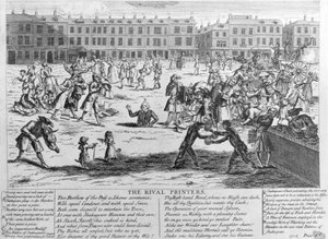 Los Impresores Rivales, 1734