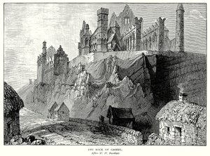 La Roca de Cashel (grabado) de English School