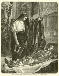 El Emperador Romano ante el cadáver de Alejandro de English School