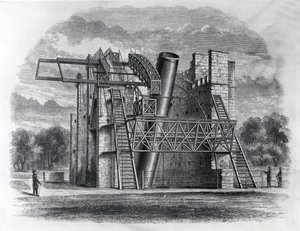 El Telescopio de Rosse, 1845 de English School