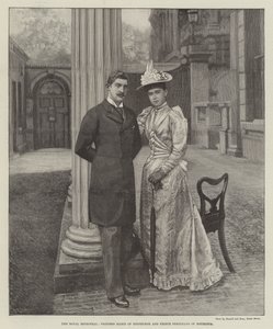 El compromiso real, la Princesa Marie de Edimburgo y el Príncipe Ferdinand de Rumania de English School
