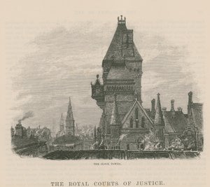 Los Tribunales Reales de Justicia: La Torre del Reloj