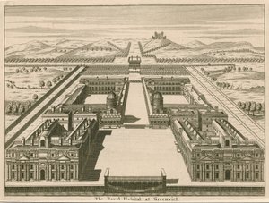 El Hospital Real en Greenwich, Londres