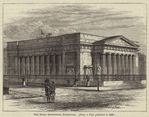 The Royal Institution, Edimburgo (grabado)