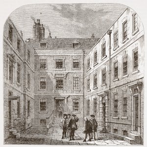 La Casa de la Real Sociedad en Crane Court de English School
