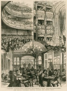 El Royal Victoria Coffee Palace y Music Hall, Londres