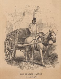 El cartero de basura de English School