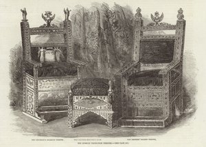 Los tronos de coronación rusos