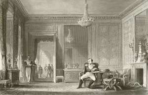 El Salón de la abdicación, Fontainebleau de English School