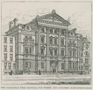 El Hospital Samaritan Free para Mujeres y Niños, Marylebone Road