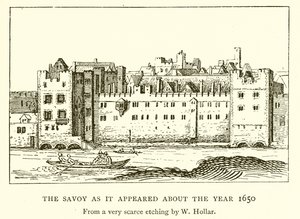 El Savoy como aparecía alrededor del año 1650