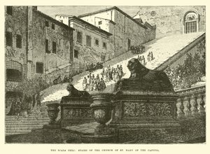 La Scala Coeli, escaleras de la Iglesia de Santa María del Capitolio de English School