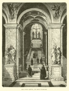 La Scala Sancta, o Escalera Santa de English School