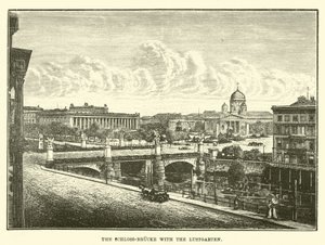El Schloss-brucke con el Lustgarten de English School