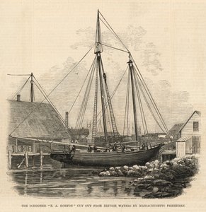 El goleta E A Horton sacada de aguas británicas por pescadores de Massachusetts de English School