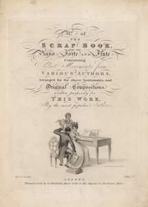 El Libro de Recortes para Piano Forte y Flauta de English School