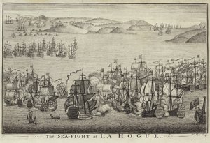 La batalla naval de La Hogue