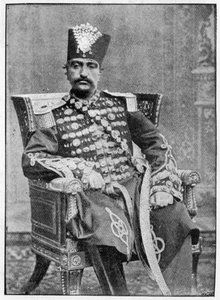 El Shah de Persia, 1893 de English School