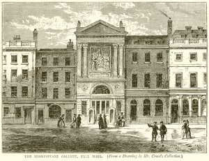 La Galería Shakespeare, Pall Mall de English School