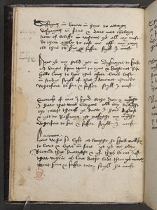 El acróstico de Sheltun, del "Manuscrito de Devonshire", Add MS 17492, f.6v (pluma y tinta sobre papel)