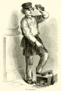 El Limpiabotas (grabado) de English School