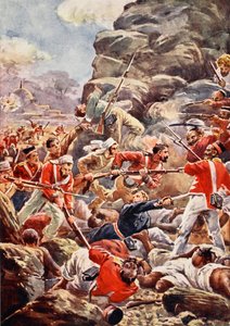 El asedio de Delhi, 1857: Asalto a la brecha el 14 de septiembre de English School