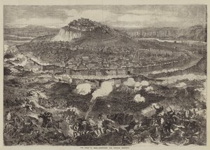 El sitio de Kars, salida de la guarnición turca de English School