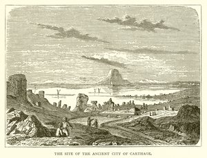 El sitio de la antigua ciudad de Cartago de English School
