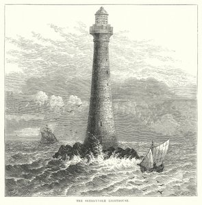 El faro de Skerryvore (grabado)