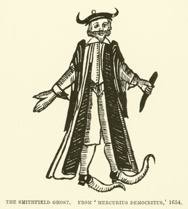 El fantasma de Smithfield, de Mercurius Democritus de English School