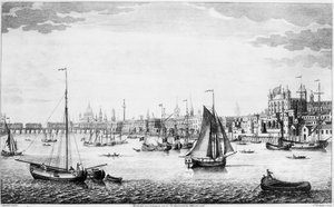 La perspectiva sureste de Londres de English School
