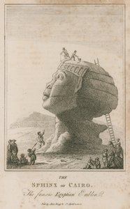 La Esfinge de El Cairo, el famoso emblema egipcio de English School