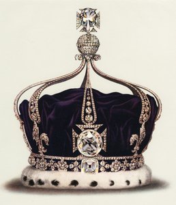 La Corona de Estado de la Reina María de las Joyas de la Corona de Inglaterra