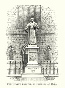 La Estatua erigida a Charles de Bala (grabado)