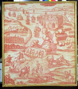 El asalto a Quebec, c.1775 de English School