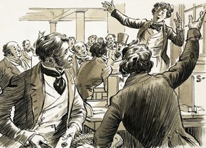 La historia del correo: Uno un penique de English School
