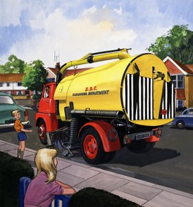 El limpiador de calles de English School
