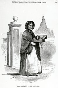 El vendedor callejero de peines, c.1840 de English School