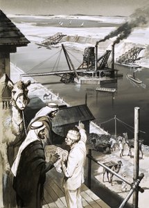 El canal de Suez