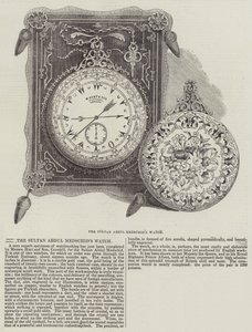 El reloj del Sultán Abdul Medschid de English School