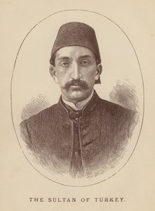 El Sultán de Turquía (grabado) de English School