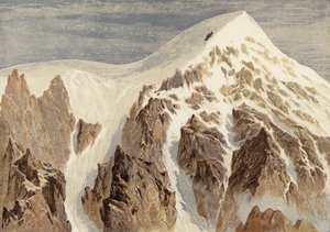 La cumbre de la Aiguille Verte