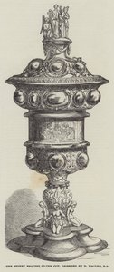 La copa de plata del legado Swiney, diseñada por D Maclise, RA