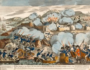 ¿La toma de la isla francesa de Martinica en las Indias Occidentales Francesas el 24 de febrero de 1809? de English School