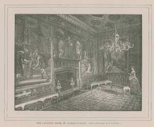 La Sala de Tapices en el Palacio de St. James de English School
