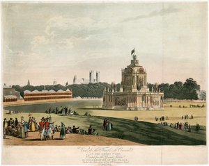 El Templo de la Concordia creado para la Paz de 1814