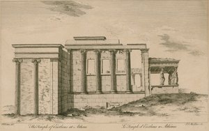 El Templo de Erecteón en Atenas de English School