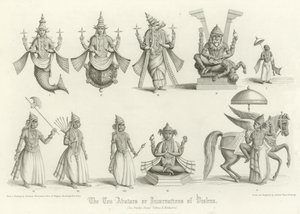 Los Diez Avatares o encarnaciones de Vishnu